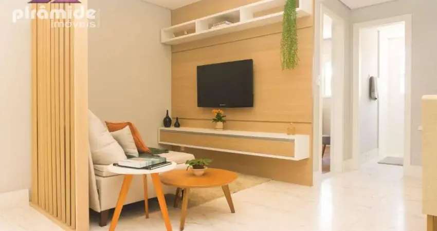 Apartamento com 2 dormitórios à venda, 58 m² por R$ 408.828,00 - Jardim Ismênia - São José dos Campos/SP