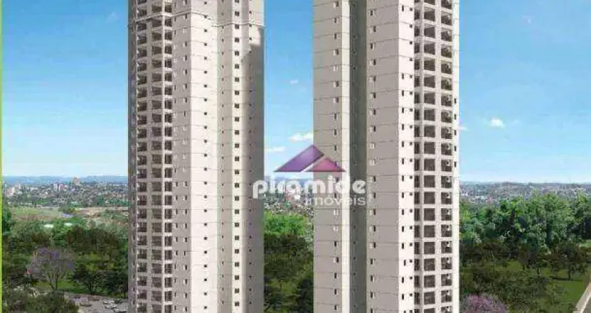 Apartamento com 3 dormitórios à venda, 79 m² por R$ 653.475,00 - Cidade Jardim - Jacareí/SP