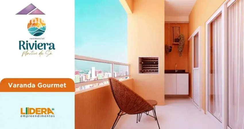 Apartamento com 2 dormitórios à venda, 61 m² por R$ 421.414,00 - Martim de Sá - Caraguatatuba/SP