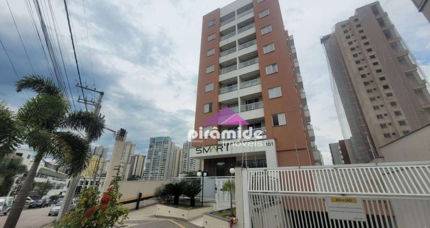 Apartamento com 1 dormitório para alugar, 32 m² por R$ 2.991,75/mês - Jardim Aquarius - São José dos Campos/SP
