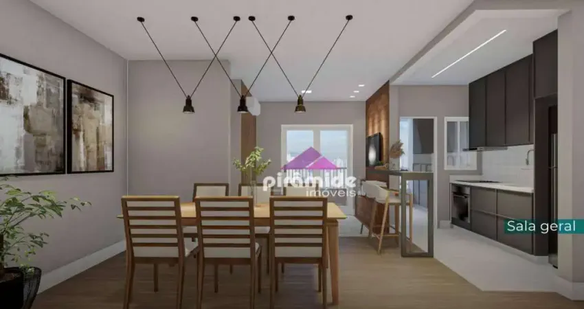 Apartamento com 2 dormitórios à venda, 71 m² por R$ 498.639,00 - Parque Industrial - São José dos Campos/SP