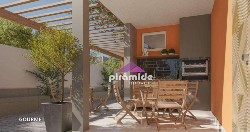 Apartamento com 2 dormitórios à venda, 51 m² por R$ 356.802,00 - Parque Residencial Flamboyant - São José dos Campos/SP