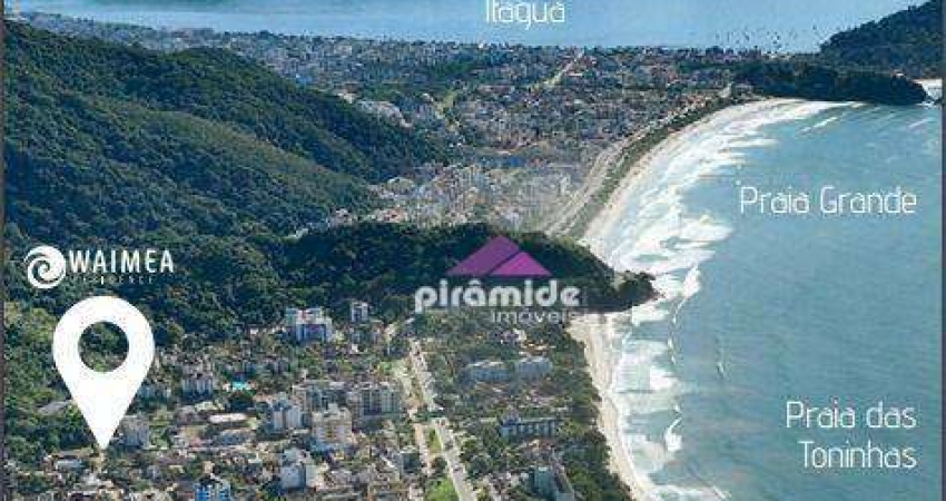 Apartamento com 1 dormitório à venda, 53 m² por R$ 457.522,00 - Toninhas - Ubatuba/SP