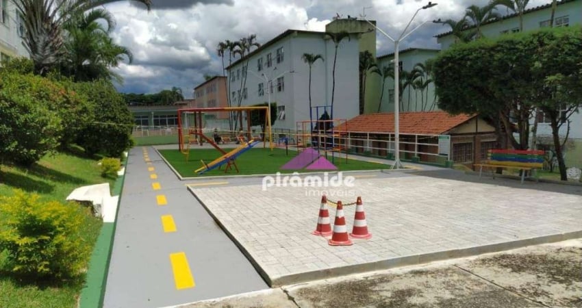 Apartamento com 2 dormitórios para alugar, 48 m² por R$ 1.934,88/mês - Bosque dos Eucaliptos - São José dos Campos/SP