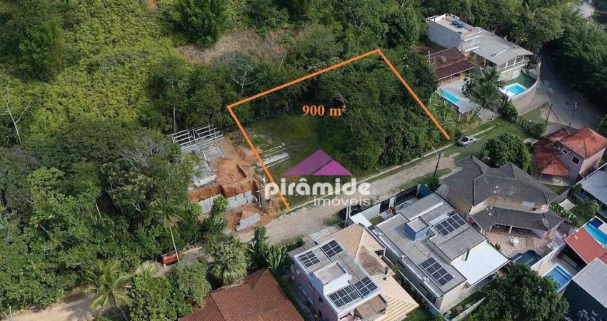 Terreno à venda, 450 m² por R$ 550.000,00 - Martim de Sá - Caraguatatuba/SP
