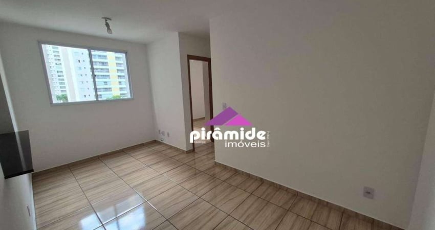 Apartamento com 2 dormitórios para alugar, 43 m² por R$ 2.187,60/mês - Jardim das Indústrias - São José dos Campos/SP