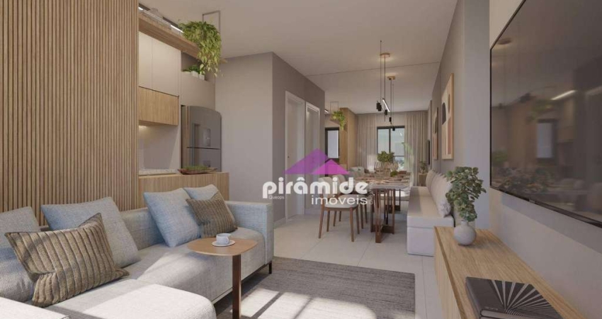 Apartamento com 3 dormitórios à venda, 66 m² por R$ 581.615,00 - Parque Industrial - São José dos Campos/SP