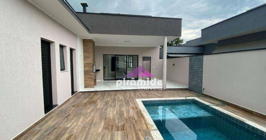 Casa térrea com 3 dormitórios, sendo 1 suíte à venda, 150m² por R$ 1.220.000,00 - Terras do Vale - Caçapava / SP