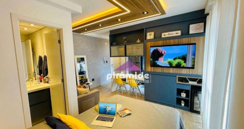 Apartamento com 1 dormitório à venda, 35 m² por R$ 590.000,00 - Jardim Aquarius - São José dos Campos/SP