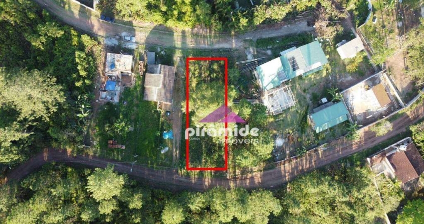 Terreno à venda, 498 m² por R$ 250.000,00 - Capricórnio II - Caraguatatuba/SP