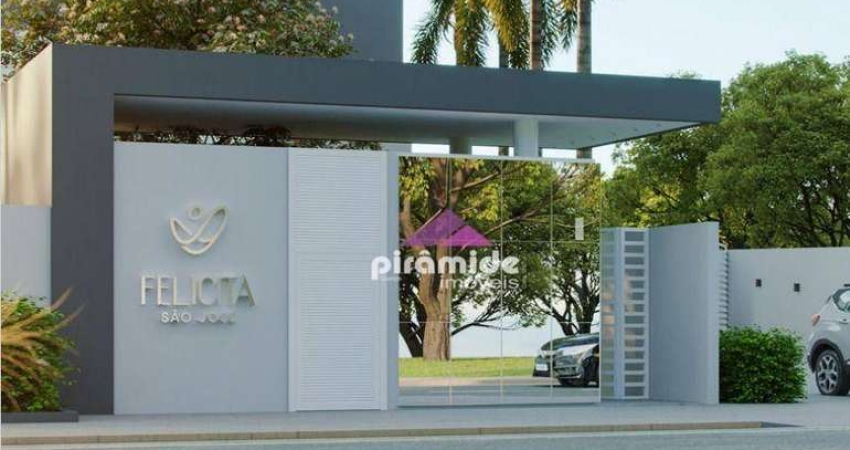 Apartamento com 2 dormitórios à venda, 51 m² por R$ 348.195,00 - Parque Residencial Flamboyant - São José dos Campos/SP