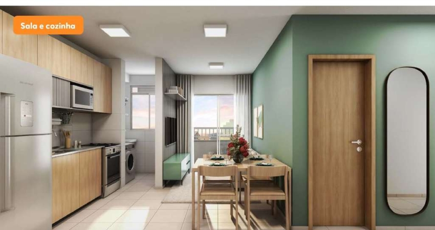 Apartamento com 2 dormitórios à venda, 41 m² por R$ 333.990,00 - Parque dos Ipês - São José dos Campos/SP