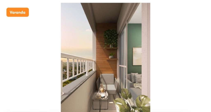 Apartamento com 2 dormitórios à venda, 41 m² por R$ 334.990,00 - Parque dos Ipês - São José dos Campos/SP