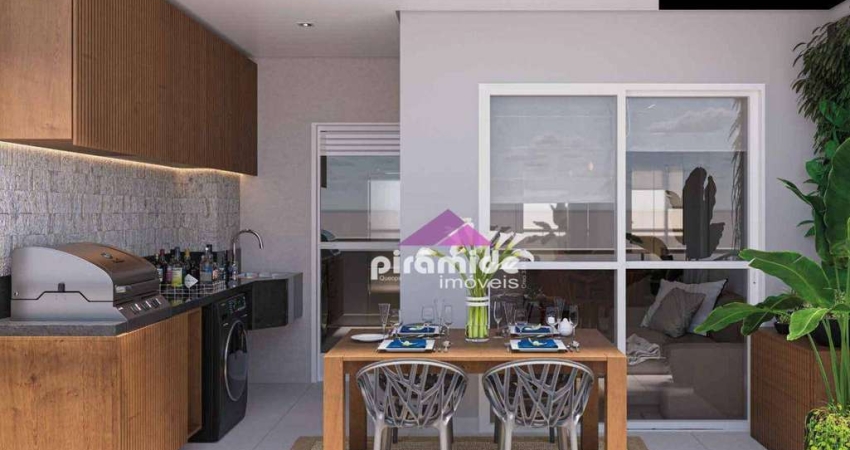Apartamento com 2 dormitórios à venda, 58 m² por R$ 507.113,00 - Parque Industrial - São José dos Campos/SP