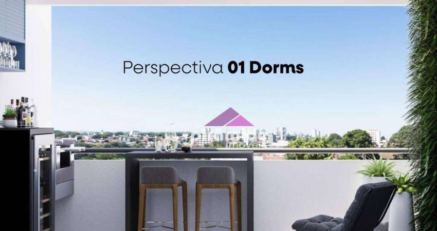 Apartamento com 1 dormitório à venda, 43 m² por R$ 365.091,00 - Centro - São José dos Campos/SP