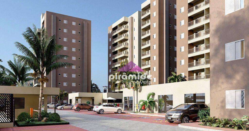 Apartamento com 2 dormitórios à venda, 56 m² por R$ 400.000,00 - Indaiá - Caraguatatuba/SP
