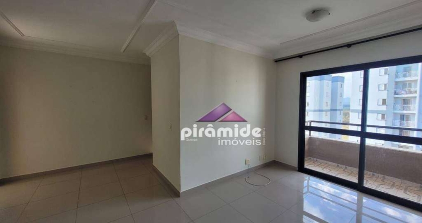 Apartamento com 2 dormitórios para alugar, 65 m² por R$ 2.150,00/mês - Monte Castelo - São José dos Campos/SP