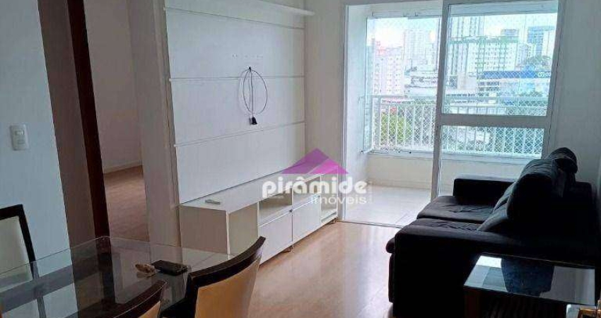 Apartamento com 2 dormitórios, sendo 1 suíte à venda, 74m² por R$ 600.000,00 - Jardim Oswaldo Cruz - São José dos Campos / SP