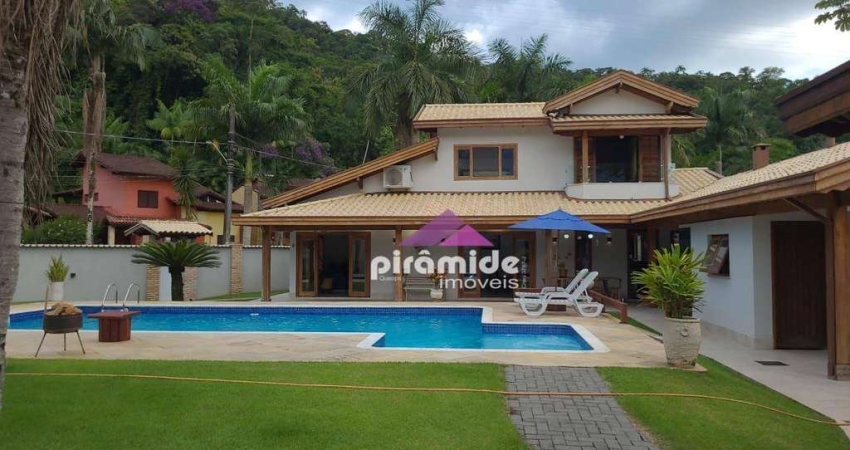 Casa com 3 dormitórios à venda, 321 m² por R$ 2.200.000,00 - Massaguaçu - Caraguatatuba/SP