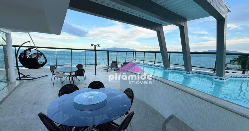 Apartamento com 4 dormitórios à venda, 338 m² por R$ 4.200.000,00 - Martim de Sá - Caraguatatuba/SP