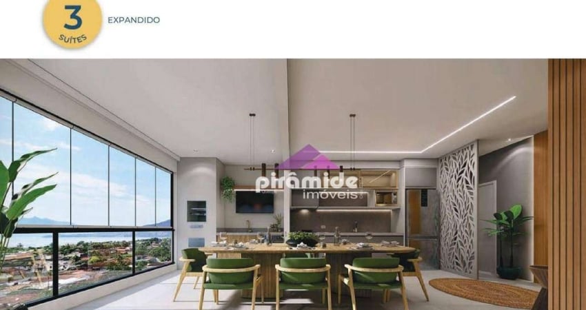 Apartamento com 3 dormitórios à venda, 94 m² por R$ 723.000,00 - Porto Novo - Caraguatatuba/SP