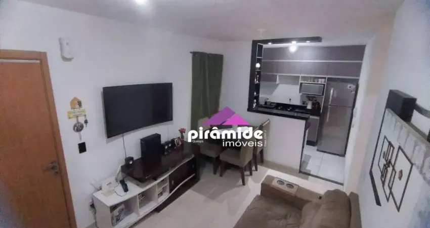 Apartamento com 2 dormitórios para alugar, 48 m² por R$ 1.628,00/mês - Residencial Frei Galvão - São José dos Campos/SP