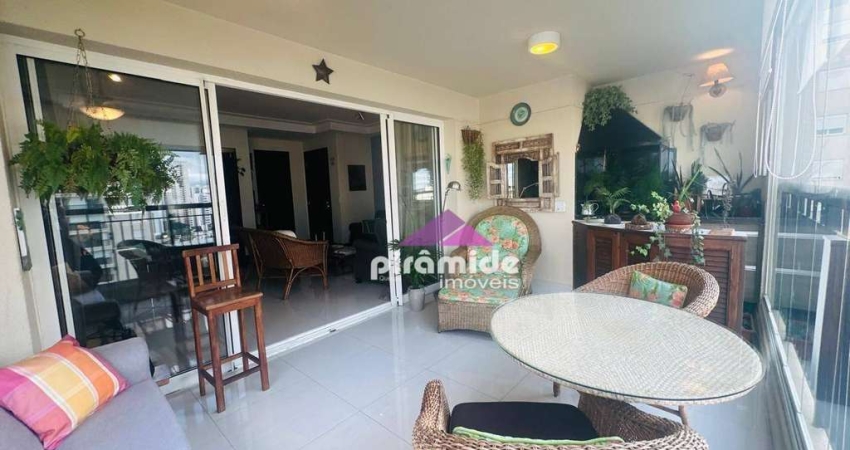 Apartamento com 2 dormitórios, 116 m² - venda por R$ 1.490.000,00 ou aluguel por R$ 6.800,01/mês - Jardim Aquarius - São José dos Campos/SP