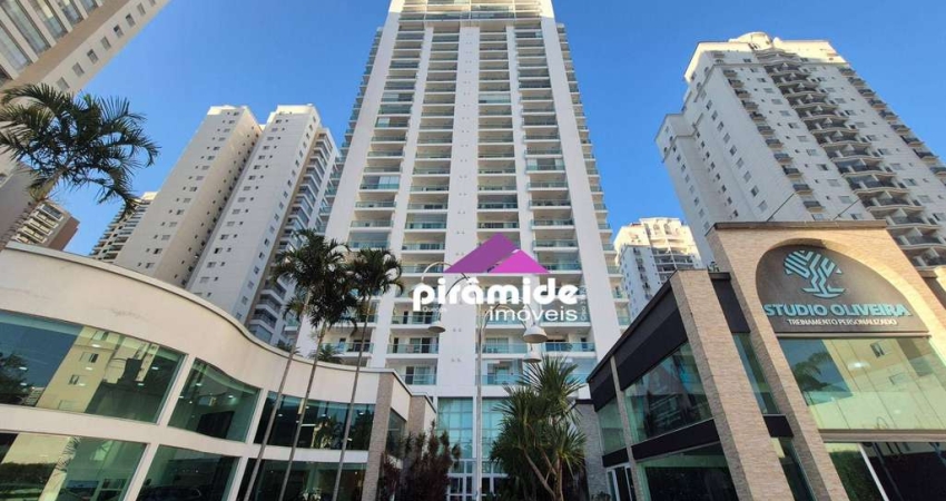 Apartamento com 1 dormitório para alugar, 57 m² por R$ 3.148,13/mês - Jardim das Colinas - São José dos Campos/SP
