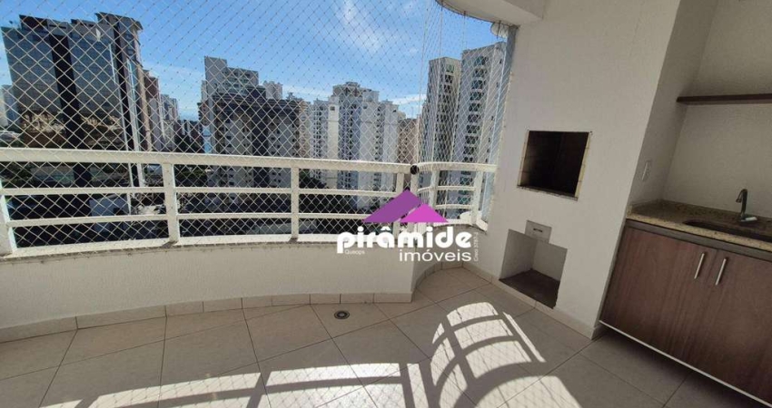Apartamento com 2 dormitórios para alugar, 80 m² por R$ 4.662,91/mês - Jardim Aquarius - São José dos Campos/SP