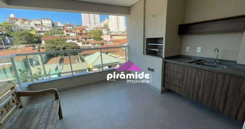 Apartamento com 3 dormitórios, 102 m² - venda por R$ 850.000,00 ou aluguel por R$ 4.150,00/mês - Vila Formosa - Jacareí/SP