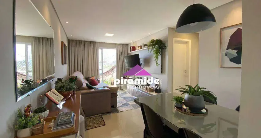 Apartamento com 2 dormitórios à venda, 60 m² por R$ 470.000,00 - Parque Industrial - São José dos Campos/SP
