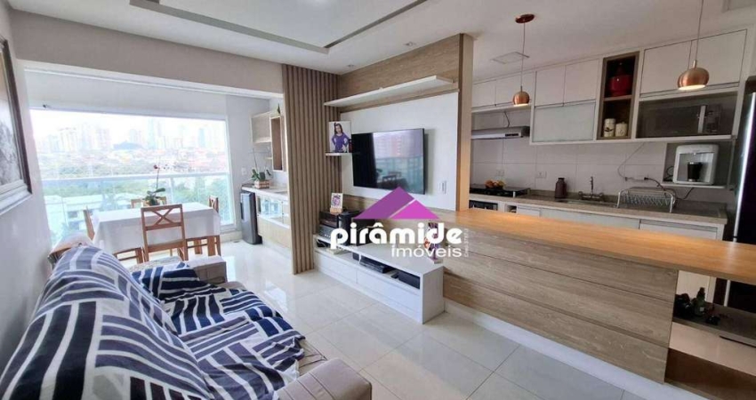 Apartamento com 2 dormitórios à venda, 77 m² por R$ 960.000,00 - Vila Ema - São José dos Campos/SP