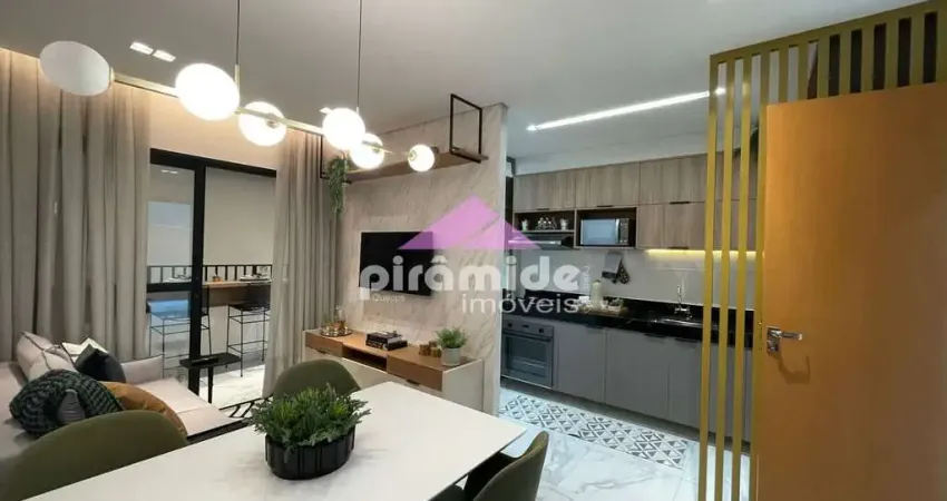 Apartamento com 2 dormitórios à venda, 55 m² por R$ 420.590,00 - Parque Industrial - São José dos C