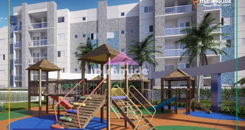 Apartamento com 2 dormitórios à venda, 73 m² por R$ 717.900,00 - Praia do Sapê - Ubatuba/SP