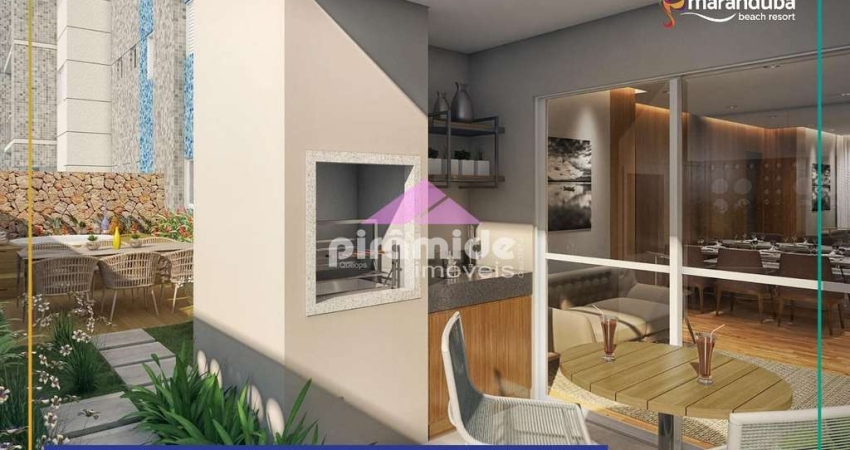 Apartamento Garden com 2 dormitórios à venda, 99 m² por R$ 893.900,00 - Praia do Sapê - Ubatuba/SP
