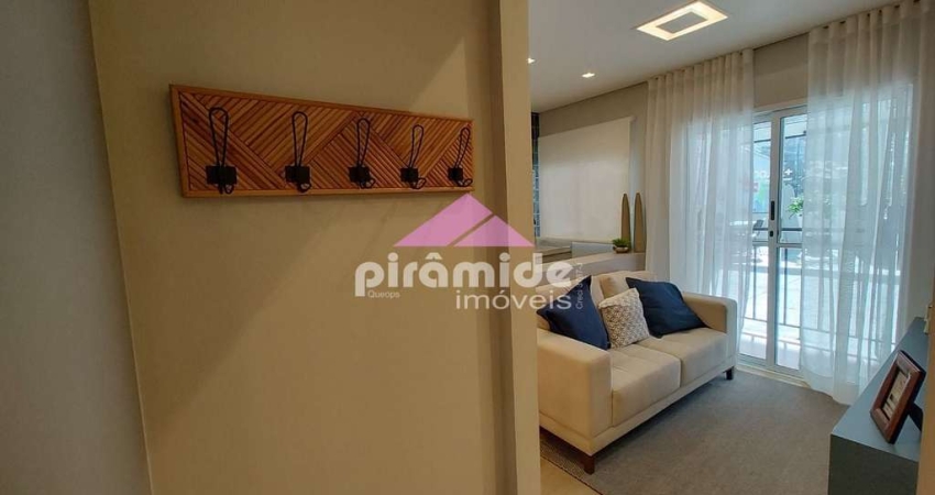 Apartamento com 2 dormitórios à venda, 46 m² por R$ 289.845,00 - Eugênio de Melo - São José dos Cam