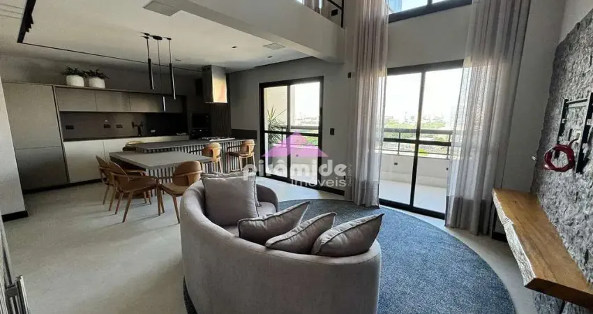 Apartamento com 1 dormitório à venda, 94 m² por R$ 1.300.000,00 - Jardim Aquarius - São José dos Ca