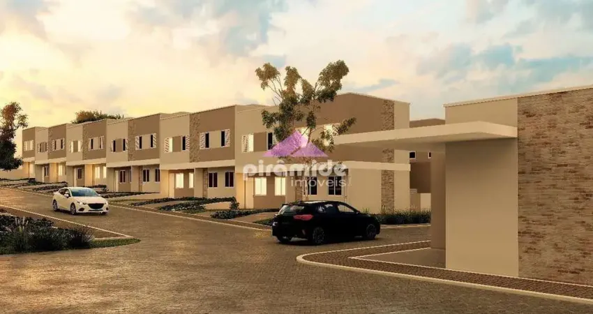 Casa com 2 dormitórios à venda, 62 m² por R$ 314.375,00 - Eugênio de Mello - São José dos Campos/SP