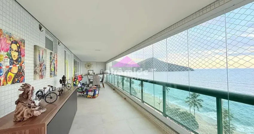 Apartamento à venda, 338 m² por r$ 4.200.000,00 - martim de sá - caraguatatuba/sp