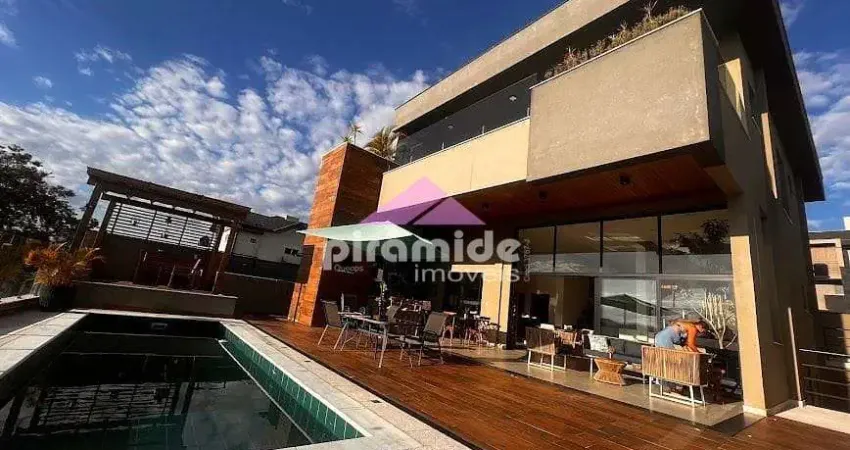 Casa com 4 dormitórios à venda, 400 m² por R$ 4.100.000,00 - Condomínio Residencial Jaguary - São J