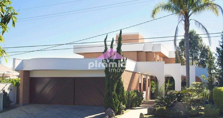 Casa com 5 dormitórios à venda, 1200 m² por R$ 15.000.000,00 - Jardim das Colinas - São José dos Ca
