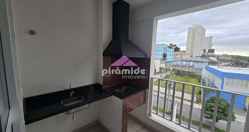 Apartamento com 2 dormitórios para alugar, 59 m² por R$ 3.038,58/mês - Urbanova - São José dos Camp