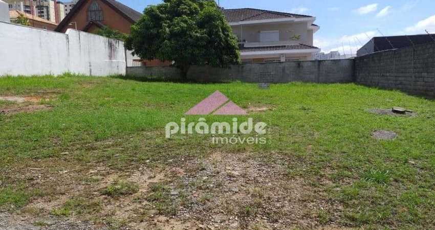 Terreno à venda, 606 m² por R$ 1.800.000,00 - Jardim Aquarius - São José dos Campos/SP