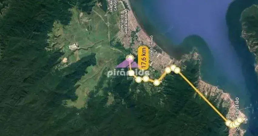 Área à venda, 32300 m² por r$ 5.000.000,00 - pegorelli - caraguatatuba/sp