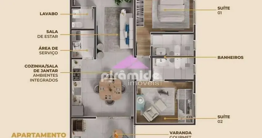 Apartamento à venda, Praia das Palmeiras, Caraguatatuba, SP