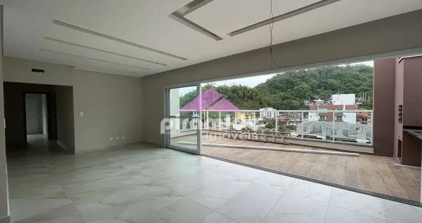 Cobertura vista montanha e mar à venda r$ 2.500.000,00, toninhas, ubatuba, sp