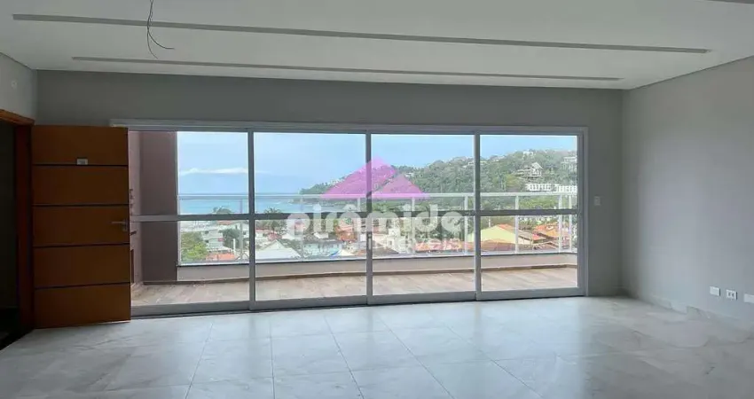 Cobertura vista para o mar à venda r$ 2.700.000,00, toninhas, ubatuba, sp