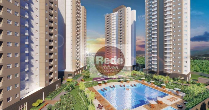 Apartamento com 2 dormitórios à venda, 61 m² por R$ 385.000,00 - Pagador de Andrade - Jacareí/SP