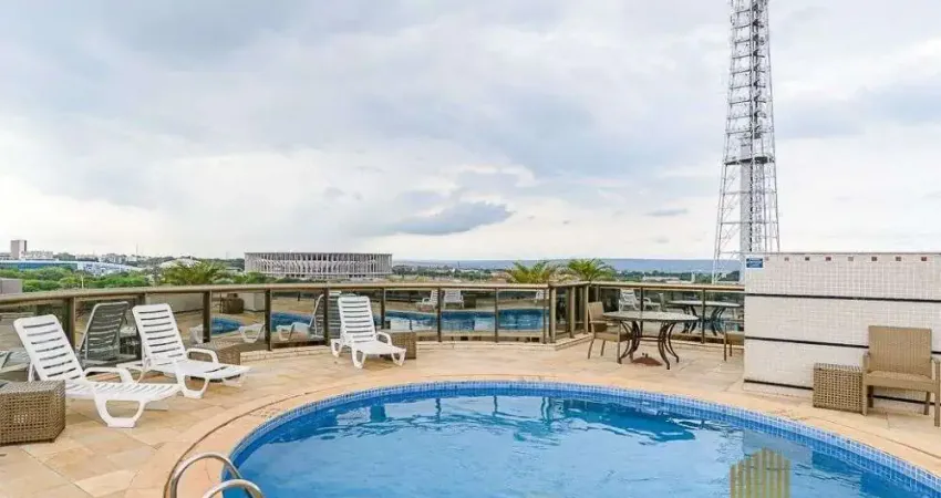 Flat com 1 quarto à venda na Quadra SHS Quadra 6, 1000, Asa Sul, Brasília