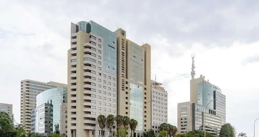 Brasil xxi suítes - flat mobiliado c/ varanda no centro de brasília